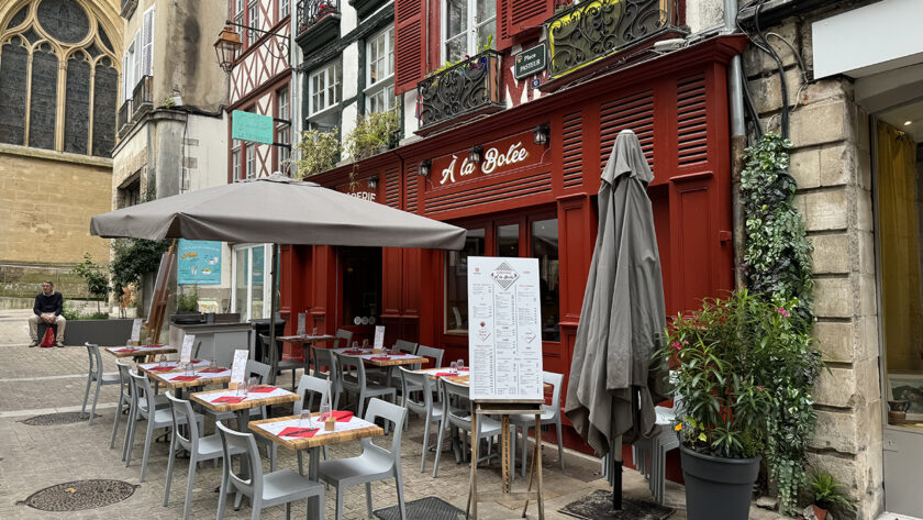 La Boree Creperie in Bayonne