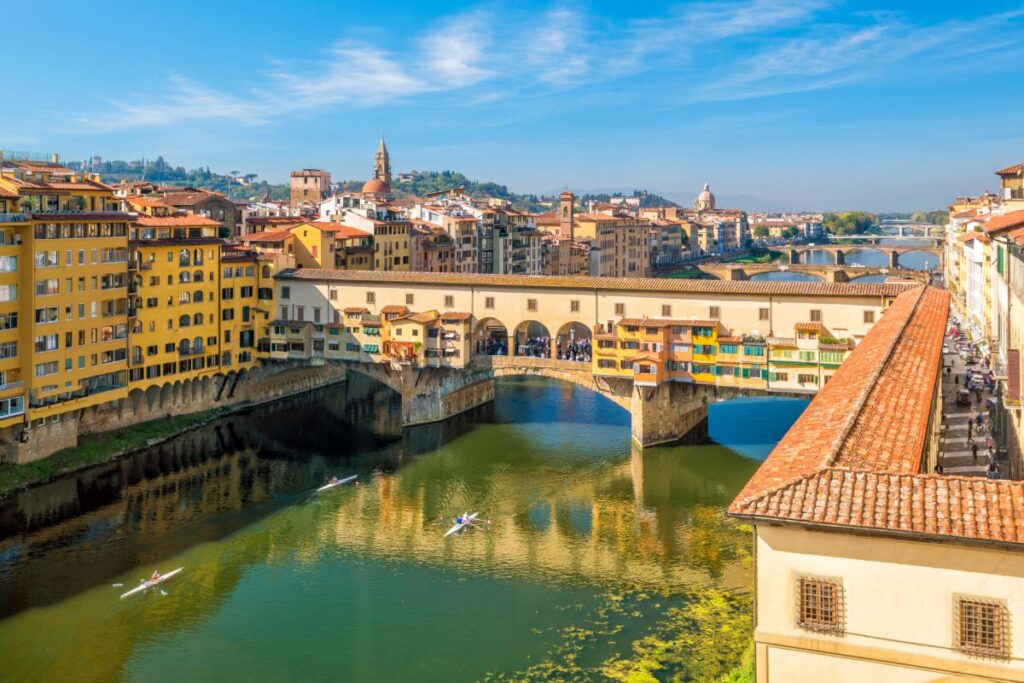 フィレンツェ最古の橋「ポンテ・ヴェッキオ（Ponte Vecchio）」